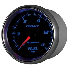 GAUGE; FUEL PRESSURE; 2 5/8in.; 15PSI; MECHANICAL; COBALT image 3