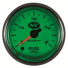 GAUGE; FUEL LEVEL; 2 1/16in.; 0-280O PROGRAMMABLE; NV image 2