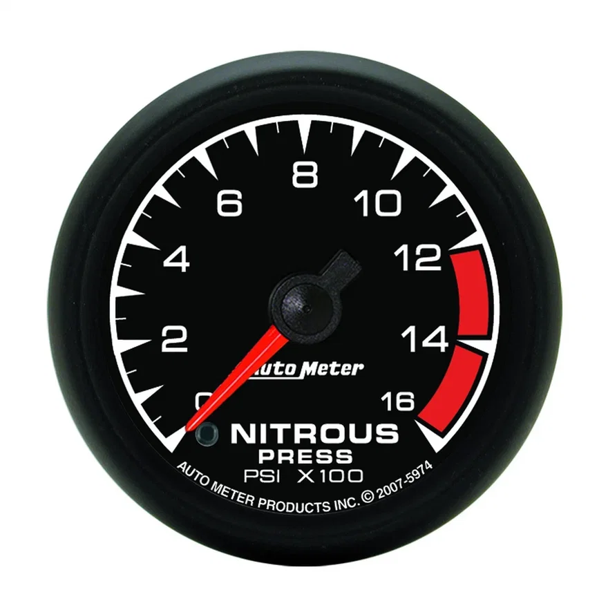 GAUGE; NITROUS PRESSURE; 2 1/16in.; 1600PSI; DIGITAL STEPPER MOTOR; ES