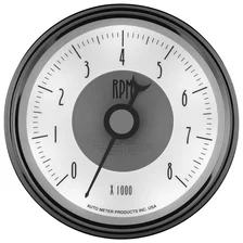 GAUGE; TACHOMETER; 3 3/8in.; 8K RPM; IN-DASH; PRESTIGE PEARL image 4