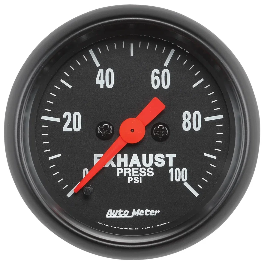 GAUGE; EXHAUST PRESS; 2 1/16in.; 100PSI; DIGITAL STEPPER MOTOR; Z-SERIES