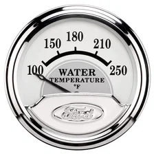 GAUGE KIT; 5 PC.; 3 1/8in./2 1/16in.; ELEC. SPEEDOMETER; FORD MASTERPIECE image 6