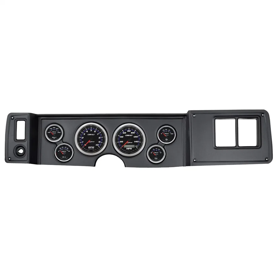DIRECT FIT DASH KIT; CAMARO 79-81; TACH/MPH/FUEL/OILP/WTMP/VOLT; COBALT