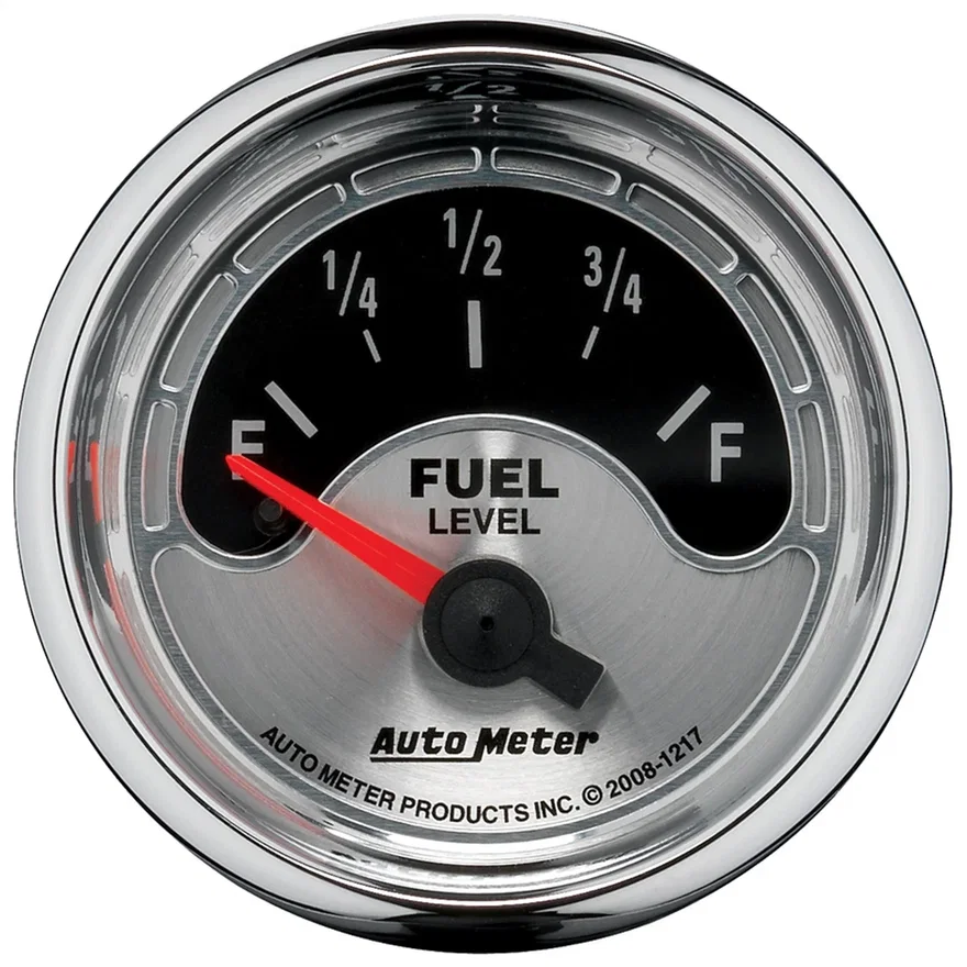 GAUGE; FUEL LEVEL; 2 1/16in.; 240OE TO 33OF; ELEC; AMERICAN MUSCLE