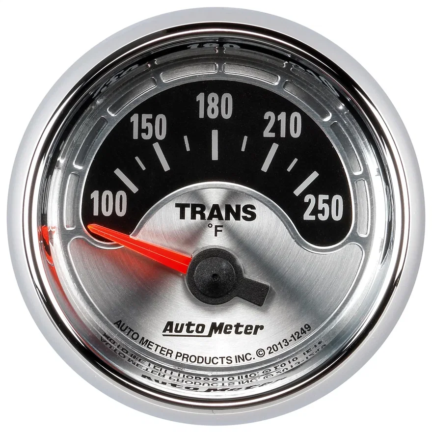 GAUGE; TRANS TEMP; 2 1/16in.; 250deg.F; ELEC; AMERICAN MUSCLE