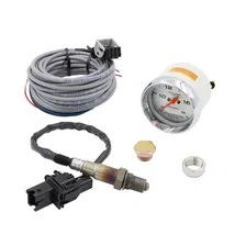 GAUGE; AIR/FUEL RATIO-WIDEBAND; ANALOG; 2 5/8in.; 8:1-18:1; STPR MTR; MARINE CHR image 2