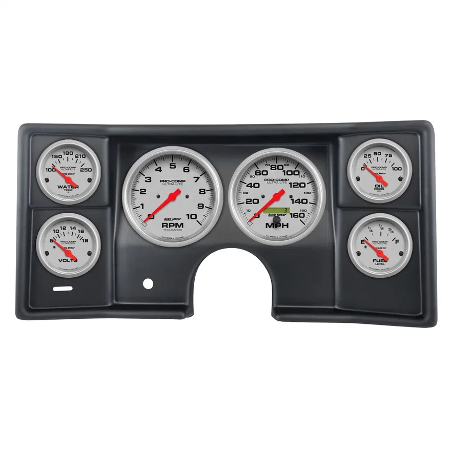DIRECT FIT DASH KIT; (5in. X2; 2 5/8in. X4); MALIBU/EL CAMINO/MONTECARLO 78-81; for Chevrolet