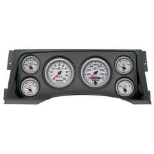 DIRECT FIT DASH KIT; (3 3/8in. X2; 2 1/16in. X4); CHEVY/GMC TRUCK 95-98; ULTRA-L image 1