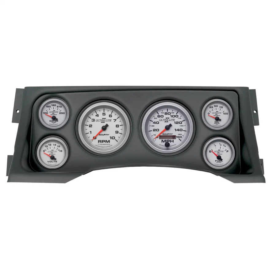 DIRECT FIT DASH KIT; (3 3/8in. X2; 2 1/16in. X4); CHEVY/GMC TRUCK 95-98; ULTRA-L
