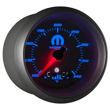 GAUGE; OIL TEMP; 2 5/8in.; 340deg.F; STEPPER MOTOR W/PEAK/WARN; WHITE; MOPAR image 5