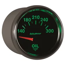 GAUGE; OIL TEMP; 2 1/16in.; 140-300deg.F; ELECTRIC; GS image 6