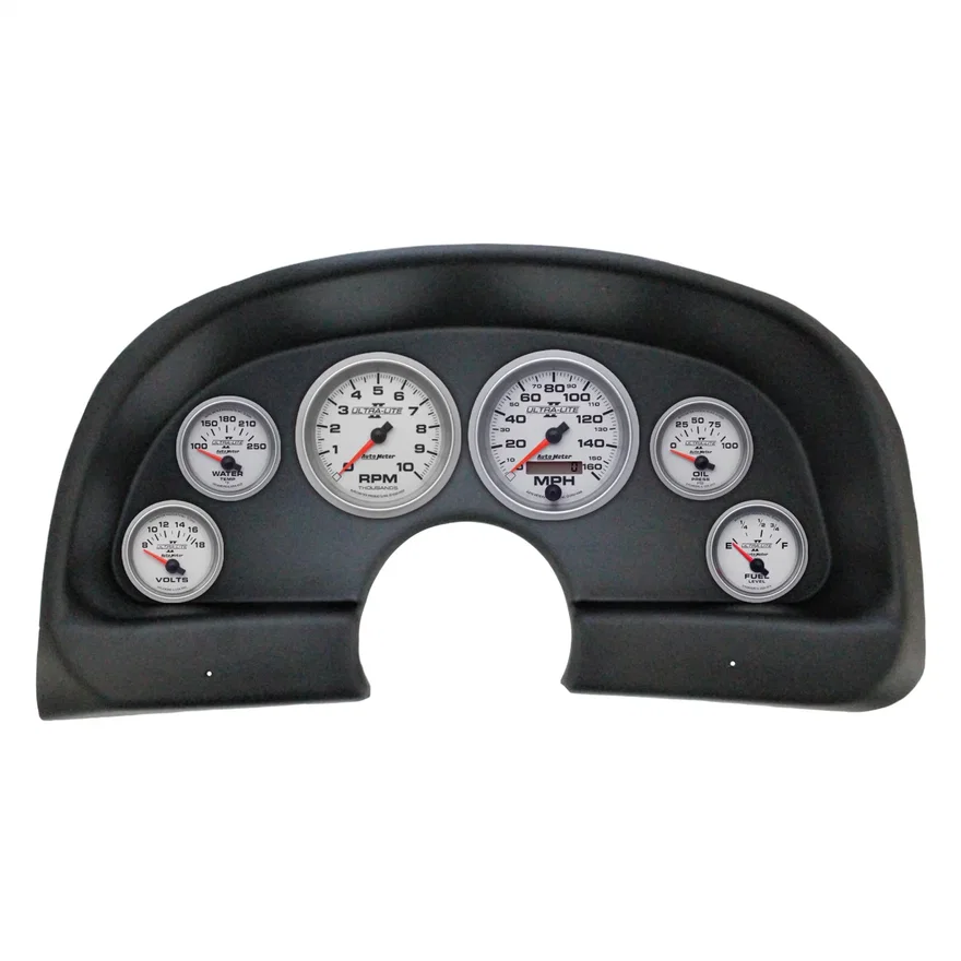 DIRECT FIT DASH KIT; (3 3/8in. X2; 2 1/16in. X4); CHEVY CAMARO 93-02; ULTRA-LITE