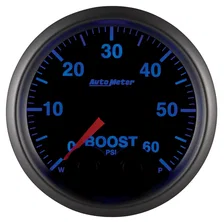 GAUGE; BOOST; 2 1/16in.; 60PSI; DIGITAL STEPPER MOTOR W/PEAK/WARN; ELITE image 2