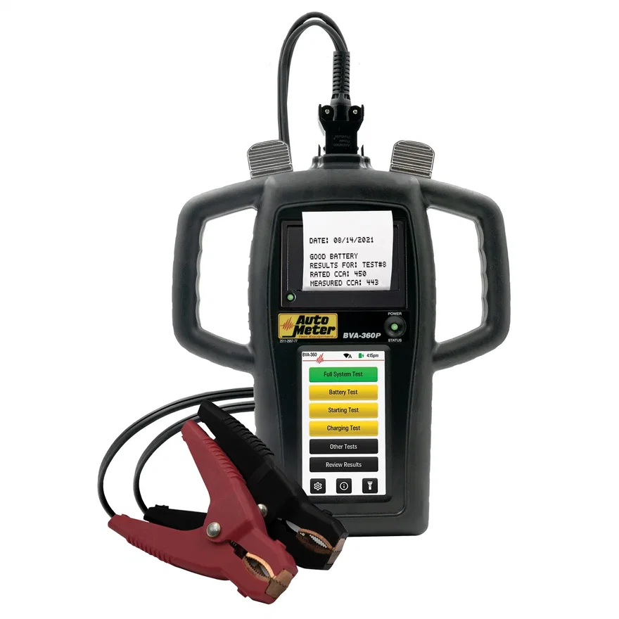 HANDHELD ELECTRICAL SYSTEM ANALYZER W/40 AMP LOAD/PRINTER
