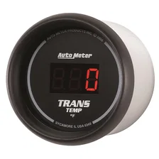 GAUGE; TRANS TEMP; 2 1/16in.; 340deg.F; DIGITAL; BLACK DIAL W/RED LED image 2
