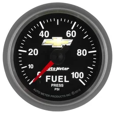 GAUGE; FUEL PRESS; 2 1/16in.; 100PSI; DIGITAL STEPPER MOTOR; CHEVY GOLD BOWTIE image 4