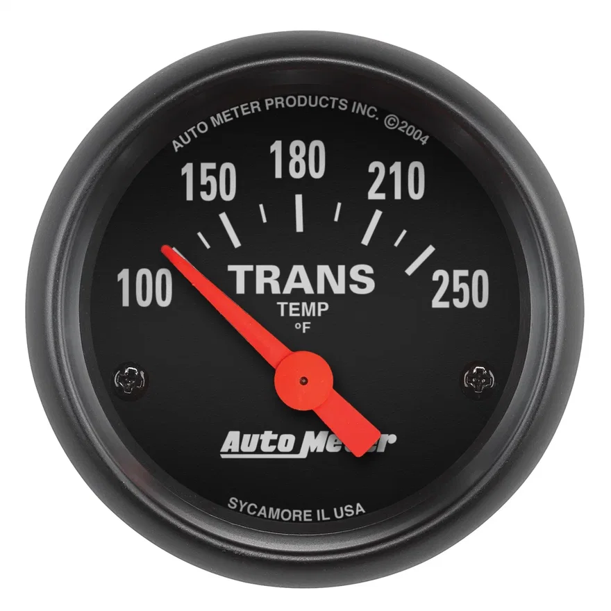 GAUGE; TRANSMISSION TEMP; 2 1/16in.; 100-250deg.F; ELECTRIC; Z-SERIES