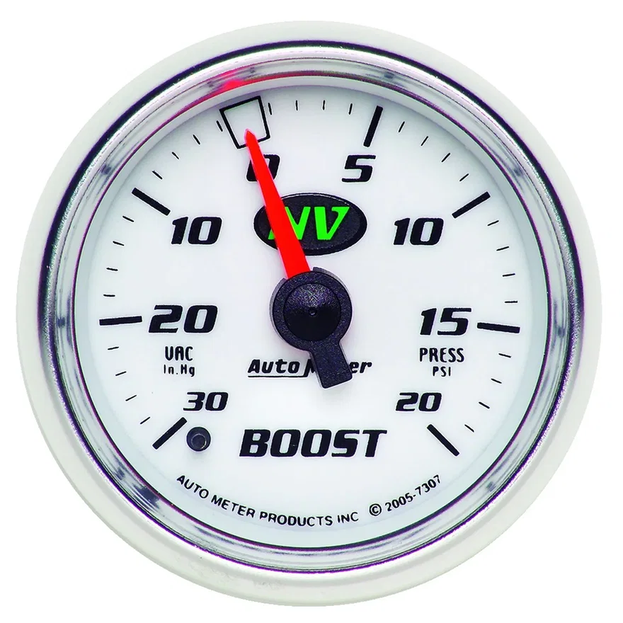 GAUGE; VAC/BOOST; 2 1/16in.; 30INHG-20PSI; MECHANICAL; NV
