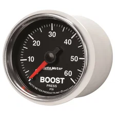 GAUGE; BOOST; 2 1/16in.; 60PSI; MECHANICAL; GS image 2