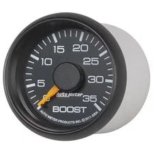 GAUGE; BOOST; 2 1/16in.; 35PSI; MECHANICAL; GM FACTORY MATCH image 2