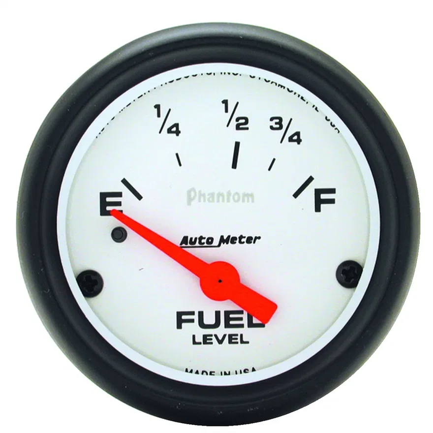 GAUGE; FUEL LEVEL; 2 5/8in.; 0OE TO 90OF; ELEC; PHANTOM