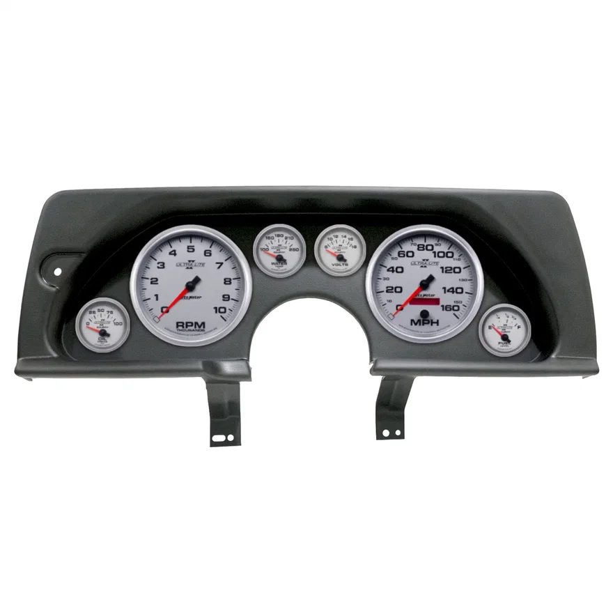 DIRECT FIT DASH KIT; (5in. X2; 2 1/16in. X4); CHEVY CAMARO 90-92; ULTRA-LITE II