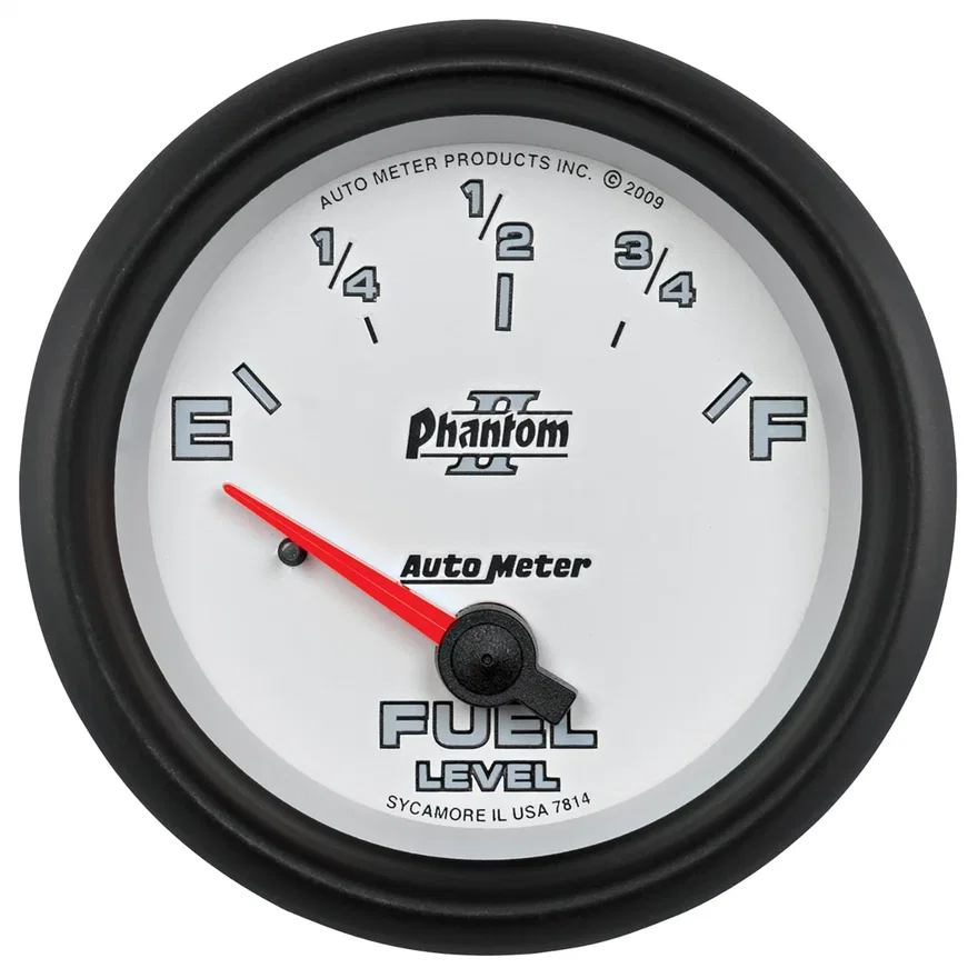 GAUGE; FUEL LEVEL; 2 5/8in.; 0OE TO 90OF; ELEC; PHANTOM II