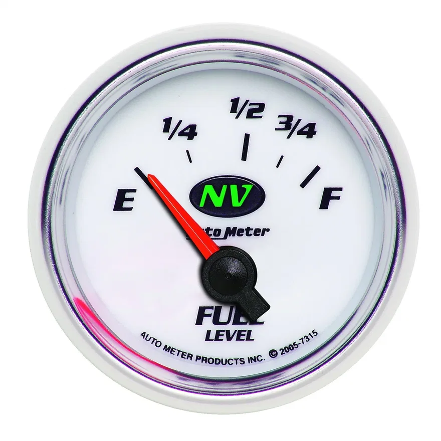 GAUGE; FUEL LEVEL; 2 1/16in.; 73OE TO 10OF; ELEC; NV