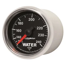 GAUGE; WATER TEMP; 2 1/16in.; 120-240deg.F; MECHANICAL; GS image 2