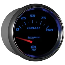 GAUGE; OIL PRESSURE; 2 5/8in.; 100PSI; ELECTRIC; COBALT image 6