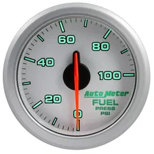 2-1/16in. FUEL PRESS; 0-100 PSI; AIRDRIVE; SILVER image 6