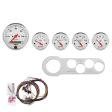 DIRECT FIT DASH KIT; CHEVY CAR 53-54; MPH/FUEL/OILP/WTMP/BAT; AW image 1