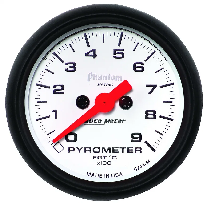 GAUGE; PYROMETER (EGT); 2 1/16in.; 900deg.C; DIGITAL STEPPER MOTOR; PHANTOM