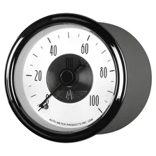 GAUGE; OIL PRESS; 2 1/16in.; 100PSI; MECH; PRESTIGE PEARL image 3