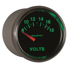GAUGE; VOLTMETER; 2 1/16in.; 18V; ELECTRIC; GS image 6