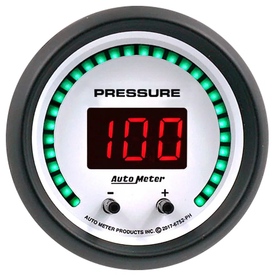 GAUGE; PRESSURE; 2 1/16in.; TWO CHANNEL; SELECTABLE; PHANTOM ELITE DIGITAL