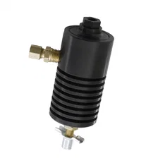 PARTICLE TRAP KIT; EXHAUST PRESSURE; ALUMINUM; BLACK image 2