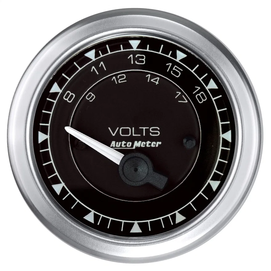 GAUGE; VOLTMETER; 2 1/16in.; 18V; ELEC; CHRONO