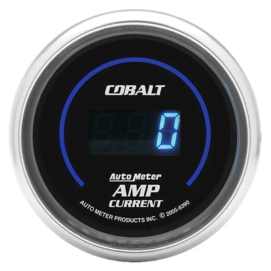 GAUGE; STEREO AMP CURRENT; 2 1/16in.; 250A; DIGITAL; COBALT