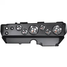 DIRECT FIT DASH KIT; EBODY/CUDA/CHALLENGER 70-74; TACH/MPH/FUEL/OILP/WTMP/VOLT; image 1