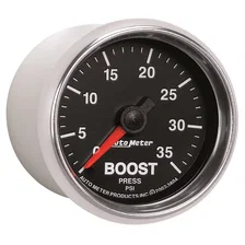 GAUGE; BOOST; 2 1/16in.; 35PSI; MECHANICAL; GS image 5