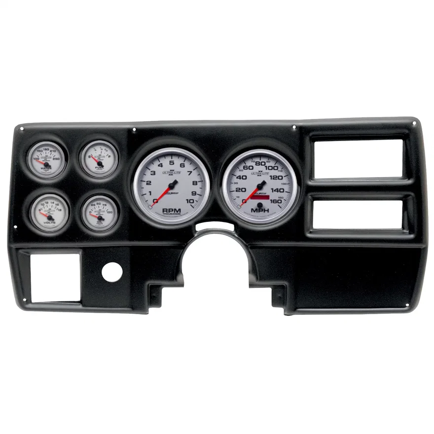 DIRECT FIT DASH KIT; (5in. X2; 2 1/16in. X4); CHEVY/GMC TRUCK AC 84-87; ULTRA-LI