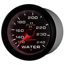 GAUGE; WATER TEMP; 2 5/8in.; 120-240deg.F; MECHANICAL; PHANTOM II image 3