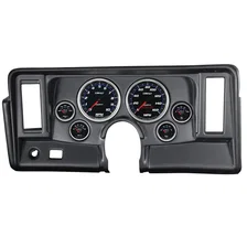 DIRECT FIT DASH KIT; NOVA 69-76; TACH/MPH/FUEL/OILP/WTMP/VOLT; COBALT image 1