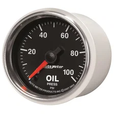 GAUGE; OIL PRESSURE; 2 1/16in.; 100PSI; DIGITAL STEPPER MOTOR; GS image 2