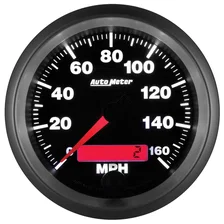 GAUGE; SPEEDOMETER; 3 3/8in.; 160MPH; ELEC. PROGRAMMABLE; ELITE image 3