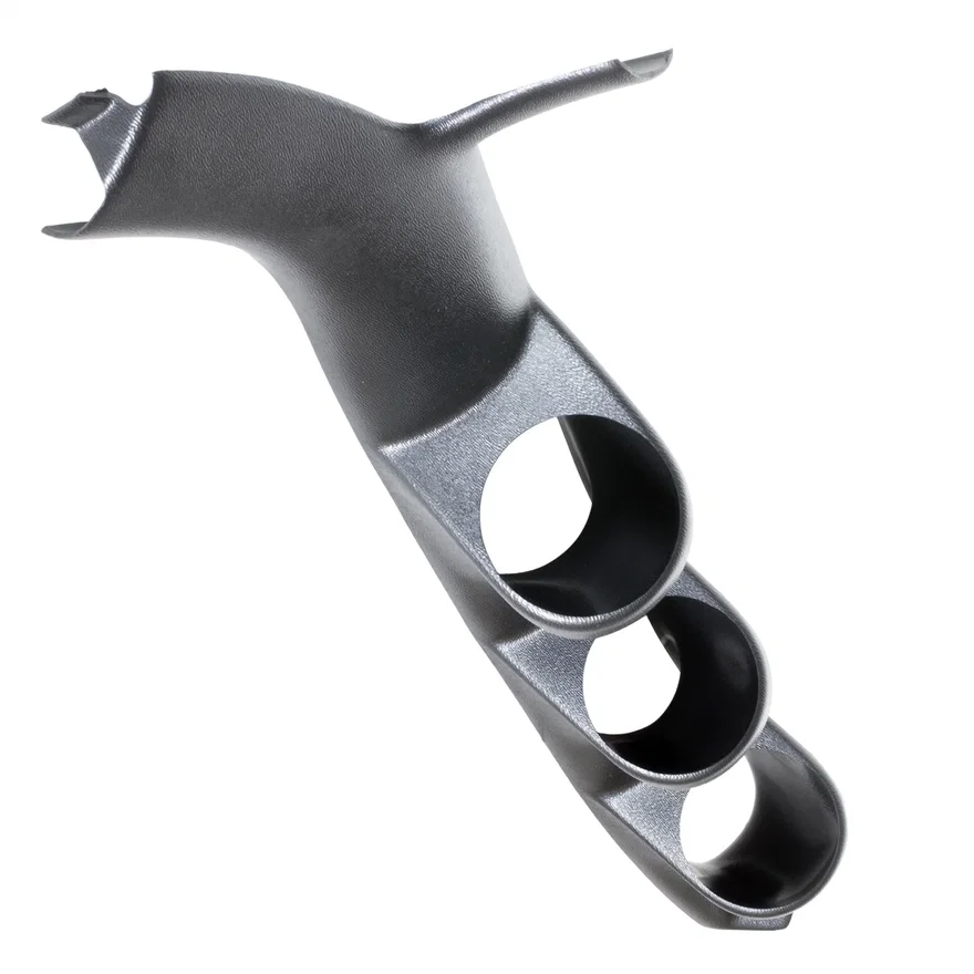 GAUGE MOUNT; A-PILLAR; FULL; TRIPLE; 2 5/8in.; MUSTANG 87-93 (COUPE) FOX