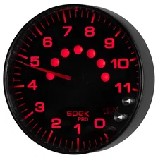 GAUGE; TACHOMETER; 5in.; 11K RPM; W/SHIFT LIGHT/PEAK MEM; BLACK/BLACK; SPEK-PRO image 8