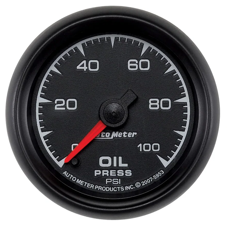 GAUGE; OIL PRESSURE; 2 1/16in.; 100PSI; DIGITAL STEPPER MOTOR; ES