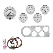 DIRECT FIT DASH KIT; FORD TRUCK 48-50; MPH/FUEL/OILP/WTMP/BAT; OTW image 1